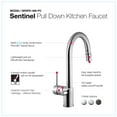 thumbnail image 3 of Houzer SENPD-466-OB 15.0625" Faucet Hole Brass Oil Rubbed Bronze Sentinel Pull Down Kitchen Faucet, 3 of 9