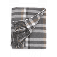 thumbnail image 2 of Grey Plaid Tassel Oversize Throw Blanket, 50" W x 60" L, 2 of 4