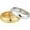 2 Silver & gold chunky bangles, variant on Chunky Gold Bangle Bracelets for Women, Dainty 14k Gold Plated Big Stackable Bangles Set, Trendy Statement Cuff Bracelet Stack Fashion Jewelry Christmas Gifts