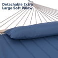 thumbnail image 6 of SUNCREAT 2 Person Free Standing Hammock with 15 ft Stand, 475 lbs Capacity, Backyard Hammock with Stand, Navy, 6 of 9