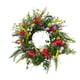 thumbnail image 3 of Corona de flores silvestres, corona Artificial, decoración del hogar, chimenea decorativa interior, escaleras, puerta delantera, corona exterior para, 3 of 9