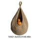 thumbnail image 5 of Cesta Verduras Tejida A Mano Boho Pared para, 5 of 9