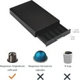 thumbnail image 4 of OriginalLine Coffee Pod with 1 Storage Drawer Holder, 50 Capsule Capacity, Black, 4 of 6