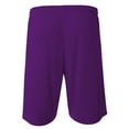 thumbnail image 4 of A4 Power Mesh Practice Short For Men in Purple | N5378, 4 of 5