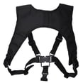 thumbnail image 3 of Chaleco táctico multifunción P90 de nailon negro para exteriores, correa para colgar, cuerda de seguridad deportiva profesional para escalada y montañismo, eslinga multifunción., 3 of 11