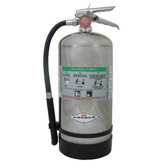 Amerex B260 6 Liter Wet Chemical Class A K Fire Extinguisher