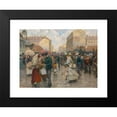 thumbnail image 2 of Wilhelm Gause 14x11 Black Modern Framed Museum Art Print Titled - The Favorite Line (In 1890) (1913), 2 of 5