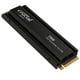 thumbnail image 1 of SSD Crucial T500 de 1 TB Gen4 NVMe M.2 interno con disipador térmico, 1 of 6