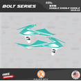 thumbnail image 2 of Kalair GFX Graphics Kit for KTM Motocross 4-STROKE 250SX-F, 350SX-F and 450SX-F (2019-2022) Bolt Series, 2 of 5
