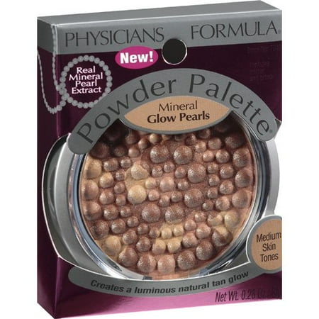 physicians formula mineral pearls glow palette powder bronze pearl