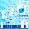 thumbnail image 4 of Juego de cepillos para botellas GDFHBNG de 28 cm de largo para botellas de 3 y 5 galones, 4 of 6