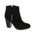 thumbnail image 2 of Journee Collection Womens Link Faux Suede Almond Toe Booties, 2 of 3