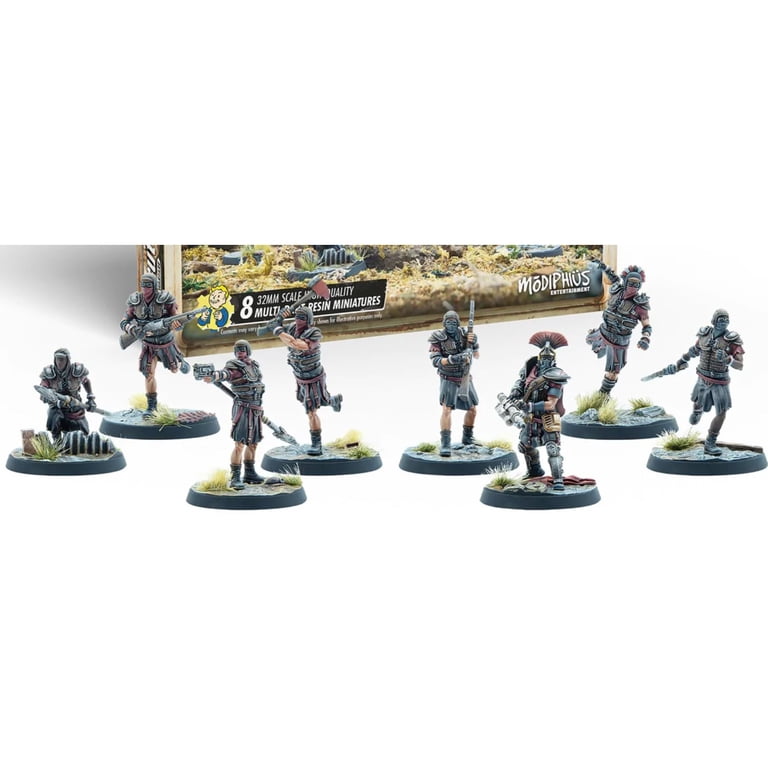 Fallout Wasteland Warfare - Caesar's Legion Veteran Wave Miniatures Set