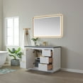 thumbnail image 6 of Miseno Mv701548 Leiza 48" Free Standing Single Basin Vanity Set - Classical Gray, 6 of 7