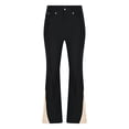 thumbnail image 3 of Mens Casual Pants Retro Patchwork Sequin Flared Pants Party Club Streetwear Trousers for Men Khaki S, 3 of 6
