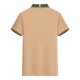 thumbnail image 4 of Negocios Casual Tops de Manga Corta de las Mujeres Collar de Solapa Botón-Abajo Camisa, Suave Blusa Transpirable para la Oficina Y el Uso Diario, 4 of 6