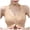 Khaki, variant on NIEWTR Front Closure Bras for Women, Full Coverage Wireless Bralettes, Soft Support Everyday Bras(Khaki,2XL)
