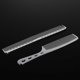 thumbnail image 5 of 2Pcs Salon Hair Comb with Scale Professional Barber Hairdressing Space Aluminum Comb Metal Hair Cutting Comb, 5 of 5