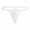White, variant on Bigersell Sheer Panties Clearance String Bikini Underwear Women Seamless Panty Style P-246 Polyester Cheeky Panties Thong Underwear Ladies Briefs High Waist Women's Bikini Panties Blue L