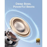 Soundcore C50i by Anker, Open-Ear Clip-On Earbuds, 12mm Drivers, Powerful Bass, AI Clear Calls, 28H Playtime, Secure Fit, Hi-Res Audio, IP55 Water Resistance, Bluetooth 6.0