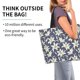 thumbnail image 2 of Disketp Lilies Flowers Bolsa Tote Estampada para Mujer, Bolso de Hombro y de Mano para Compras y Viajes, 2 of 8
