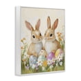 thumbnail image 2 of Stupell Industries Cottage Bunnies with Painted Easter Eggs White Framed Giclee Art, 16 x 20, by The Prints Vibe, 2 of 8