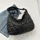 thumbnail image 5 of Bolso de mano acolchado a la moda para mujer, bolso Hobo, bolso de hombro para mujer, 5 of 8