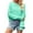 Mint Green, variant on IROINNID Pullover Sweater for Women Knit Fall Winter Warm Loose Fit Short Pullover Long Sleeve Sweater,Gray