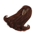 thumbnail image 2 of DIY Doll Long Hair, High Temperature Wire Natural And Fit Mesh  Design Toy Doll   For 21-24cm Simulation Dolls Gold Color,Carrot Color,Chestnut Color,Light Brown, 2 of 8