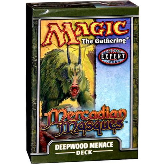MtG Mercadian Masques Deepwood Menace Theme Deck