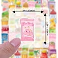 thumbnail image 6 of 35pcs-50pcs Cute Stickers Food Carton Stickers Snack Stickers for Laptops Notebooks Suitcases, 6 of 9