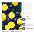 thumbnail image 2 of 4 Pcs Funny Kitchen Towels,Yellow Lemon Blueberries DarkBlue Pattern Microfiber Dish Towels,Kitchen Tea Towels,Kitchen Towel Set (18" X 26"), 2 of 7