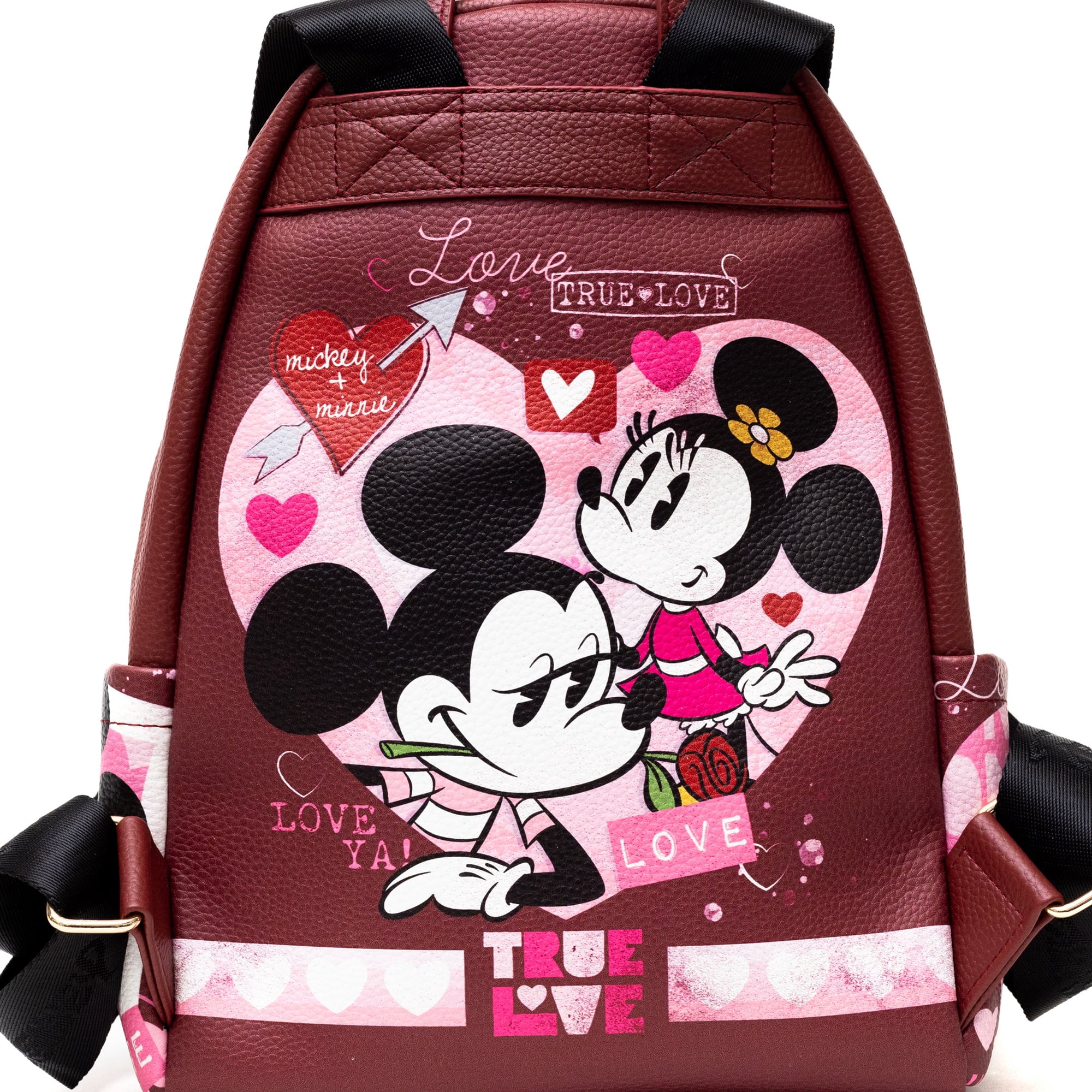 Mickey & Minnie Mouse Walking Backpack - 18 Inch Officially Licensed Disney Bag