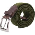 thumbnail image 1 of GHSDFBB Canvas Elastic Fabric Woven Stretch Multicolored Braided Belts, 1 of 4