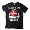 thumbnail image 2 of My Ancestors Were Vikings Denmark T-Shirt Vikings Patriotic Shirt Denmark History Tee (4X-Large Navy Blue), 2 of 6