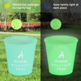 thumbnail image 2 of Juego Aivalas Yard Pong Glow para exteriores con baldes y pelotas, 2 of 8