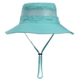 thumbnail image 2 of LILIYA UPF 50+ Men's Sun Hat Wide Brim Bucket Hat UV Protection Boonie Hat Womens Beach Safari Gardening Golf Fishing Camping Beach Cap, 2 of 6