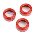 thumbnail image 3 of Car Air Conditioner Switch Knob Ring AC Knobs Cover Red Fits For BRZ Toyota 86, 3 of 5