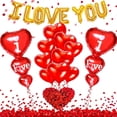 thumbnail image 1 of Jinsinto Red Love Balloons Kit Love, 1 of 2