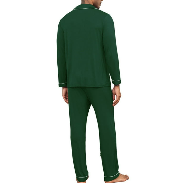 2023 Family Satin Christmas Pajamas Sets Solid Silk Xmas Pjs Matching Sets  Soft Sleepwear for Mens Womens Adults Kids