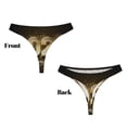 thumbnail image 3 of Balery Happy New Year 2025 E Tangas de Algodón para Mujer con Estampado – Ropa Interior Sexy, Transpirable, G-string-3X-Large, 3 of 6