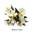 thumbnail image 3 of mfyjkho Artificial Crabapple Blossom Flowers for Home Wedding Decor - 13.38 Inch Realistic Plastic Floral Arrangement - 1 Piece, 3 of 6
