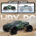 thumbnail image 3 of HAIBOXING 1:18 Scale All Terrain RC Car 18859, 36 KPH High Speed 4WD Electric Vehicle with 2.4 GHz Remote Control, Two Rechargeable Batteries (Green), 3 of 5