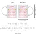 thumbnail image 5 of CTDream 11oz. Coffee Mug Gift for Women, Graphic Designer Because Super Amazing Life Changing Miracle Worker Isn't an Official Job Title, Floral Flowers, 1-Pack, Christmas Gift Ideas for Her, 5 of 7