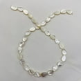 thumbnail image 4 of Perfect Natural Mother of Pearl Shell Bead Strand | 34 Beads | 12x8mm | 16" |, 4 of 12