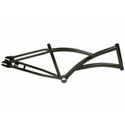 Chopper Frame Black. Bike frame, bicycle frame, chopper bike frame, chipper bicycle frame