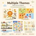 thumbnail image 5 of NimbleRest 50"x50" Large Baby Play Mat, Thick Soft Floor Playmat for Infants & Toddlers, Foldable Non-Slip Crawling & Tummy Time Mat, 5 of 7