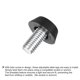 thumbnail image 4 of Niveladores de muebles ajustables, paquete de 12, tornillo de nivelación para muebles M8x15mm con rosca para mesa, silla, 4 of 7