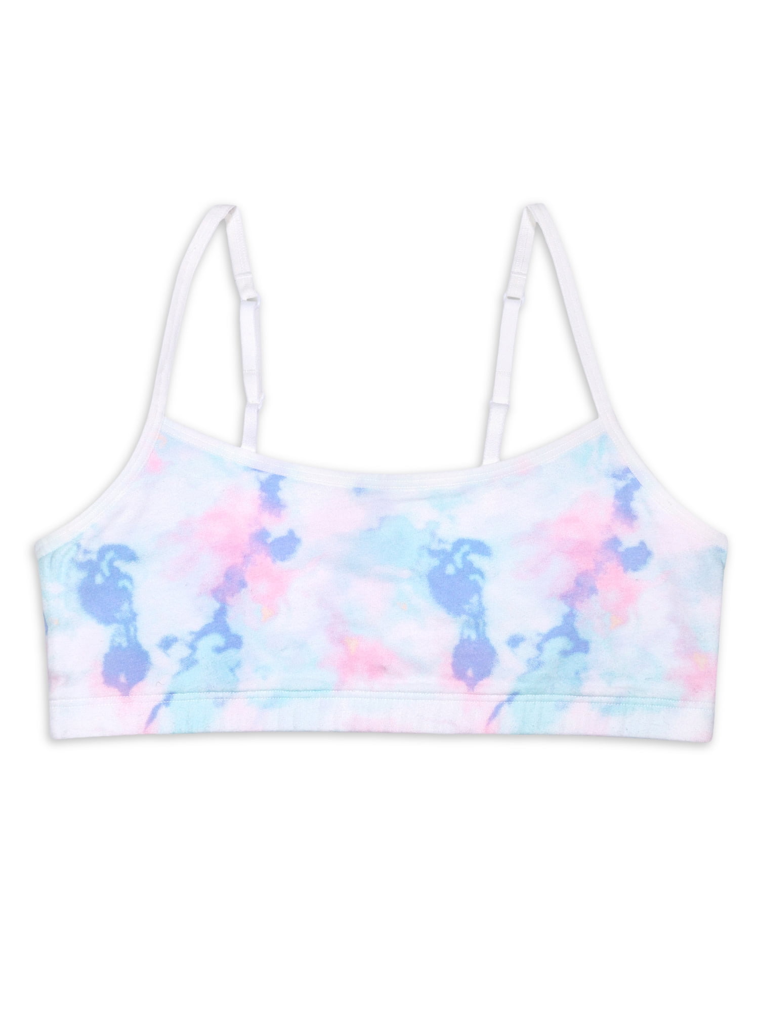 Wonder Nation Girls Cotton Bralette, 2-Pack, Sizes 28-38