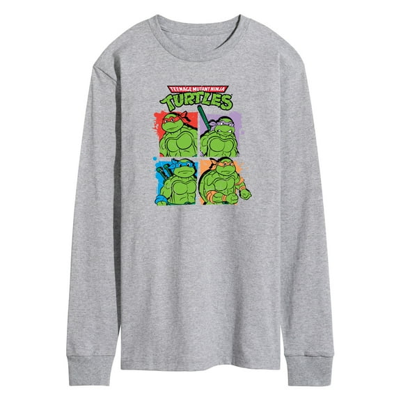 Teenage Mutant Ninja Turtles - Street Grid - Men's Long Sleeve T-Shirt